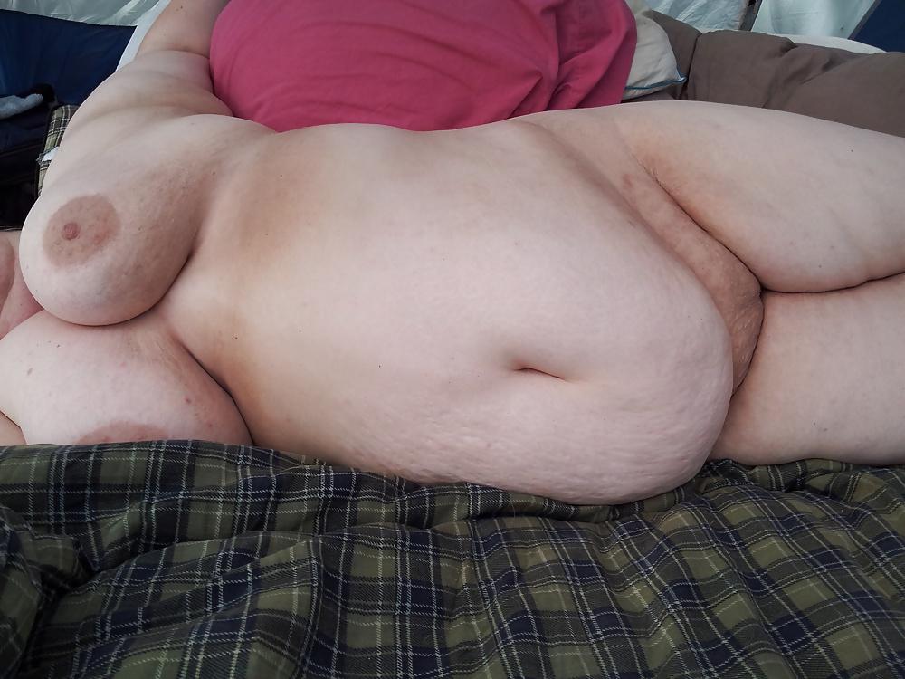 25P BBW Wife Exposed While Camping