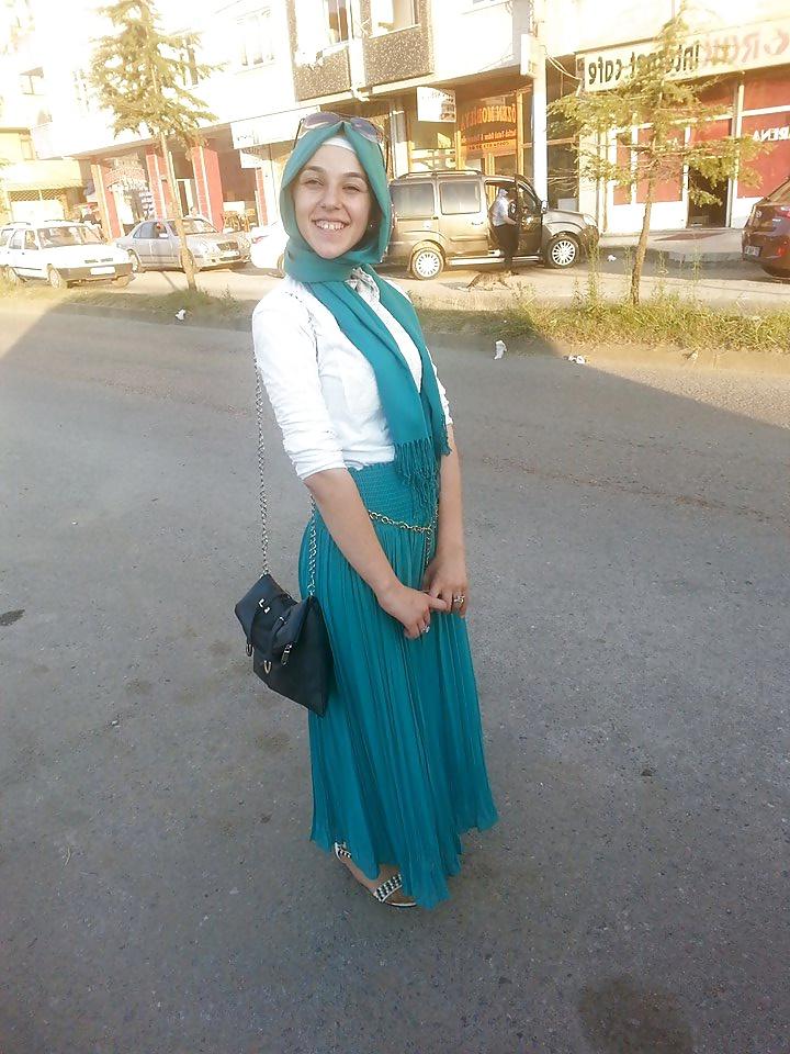 18P Hijab turbanli turkish arab elmas