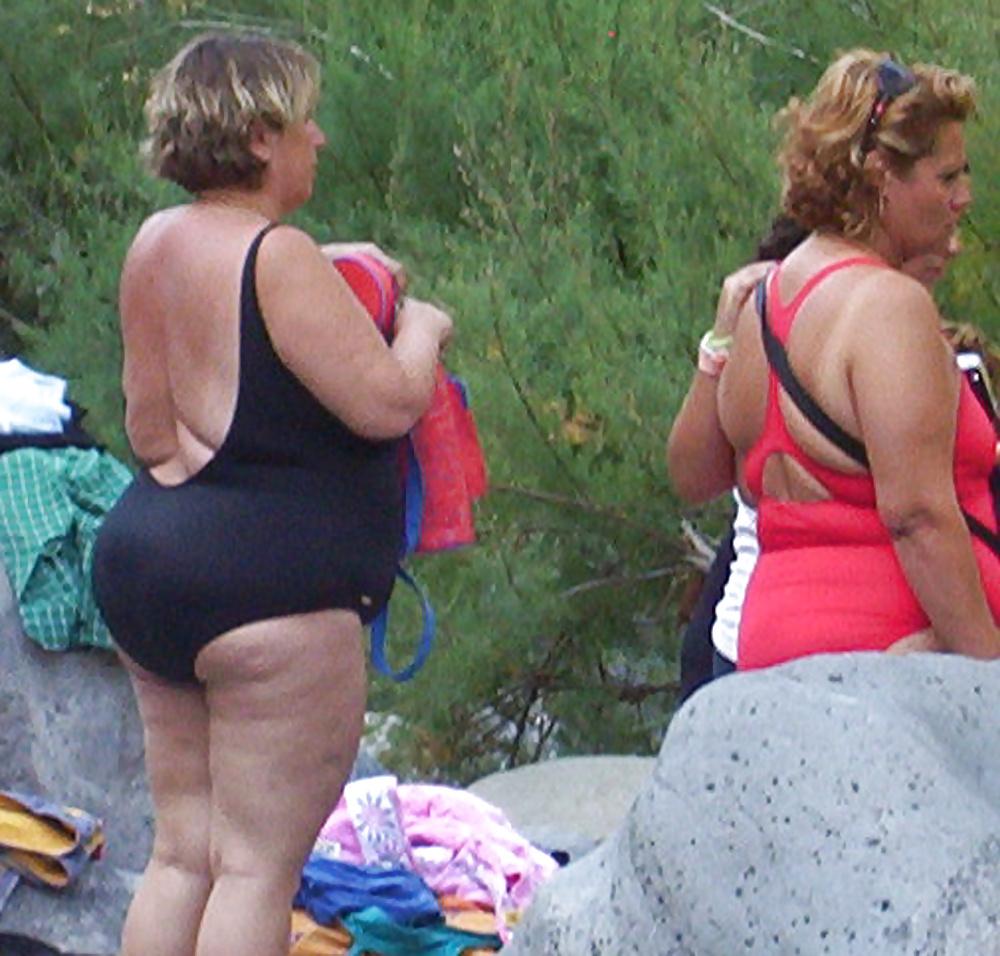 8P Candid BBW Mom One Piece