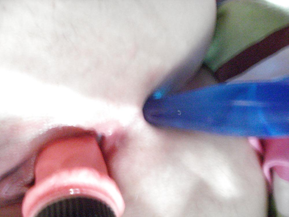 7P Pussy and ass close- ups(dildo vibrator action)