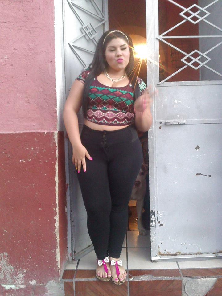 25P How Would You Fuck This Mexican BBW Teen