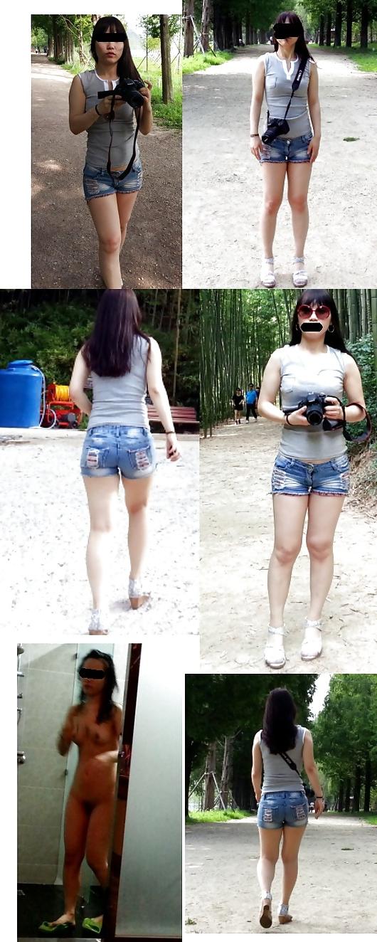 8P Korean Cum Slut Face Revealed By Her BF On Web