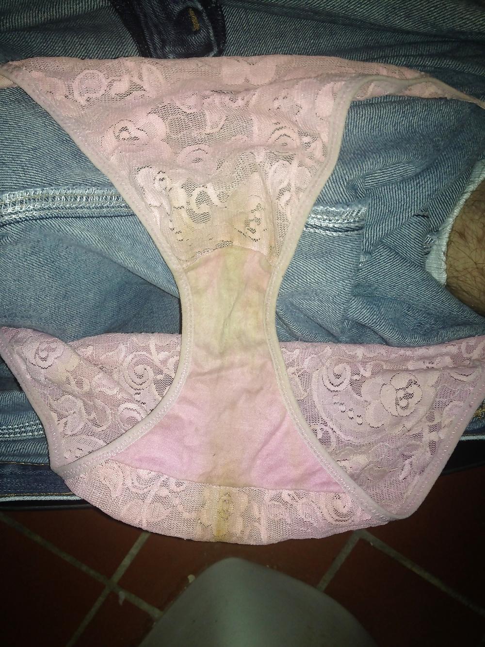 12P Pink lace at work today