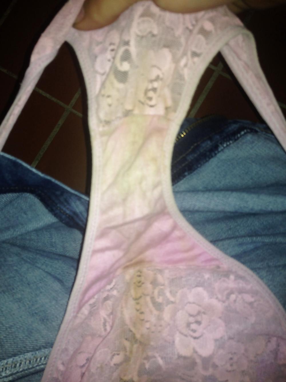 12P Pink lace at work today