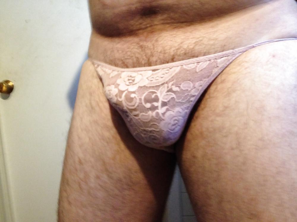 12P Pink lace at work today