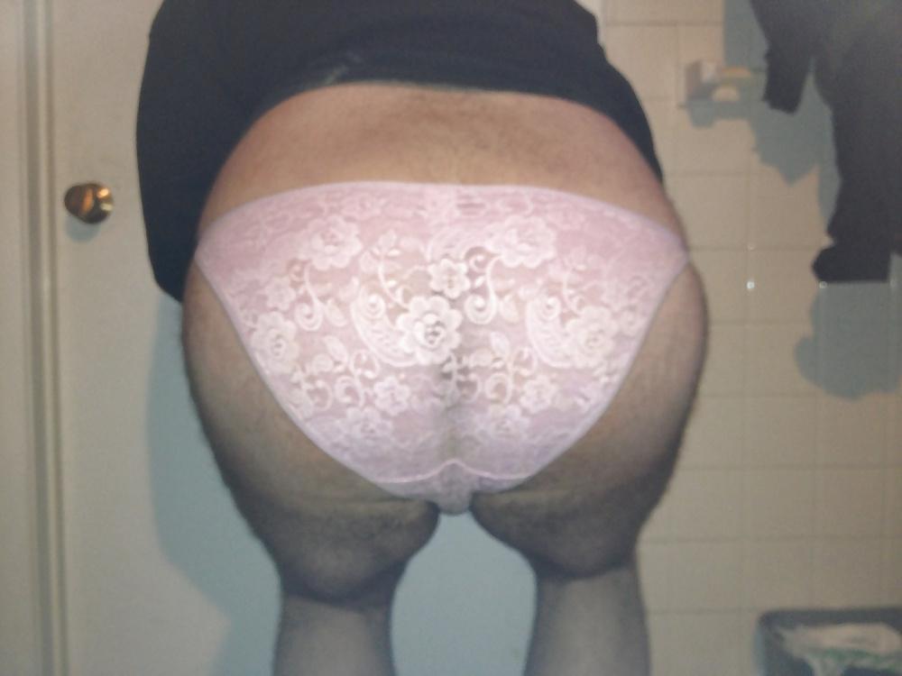 12P Pink lace at work today