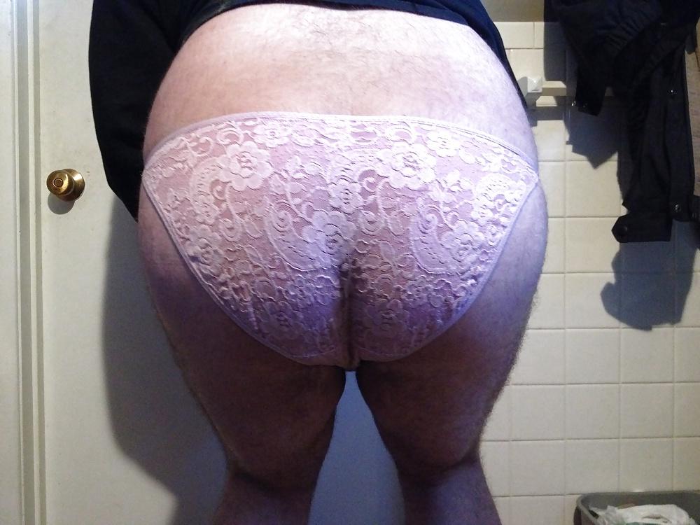 12P Pink lace at work today