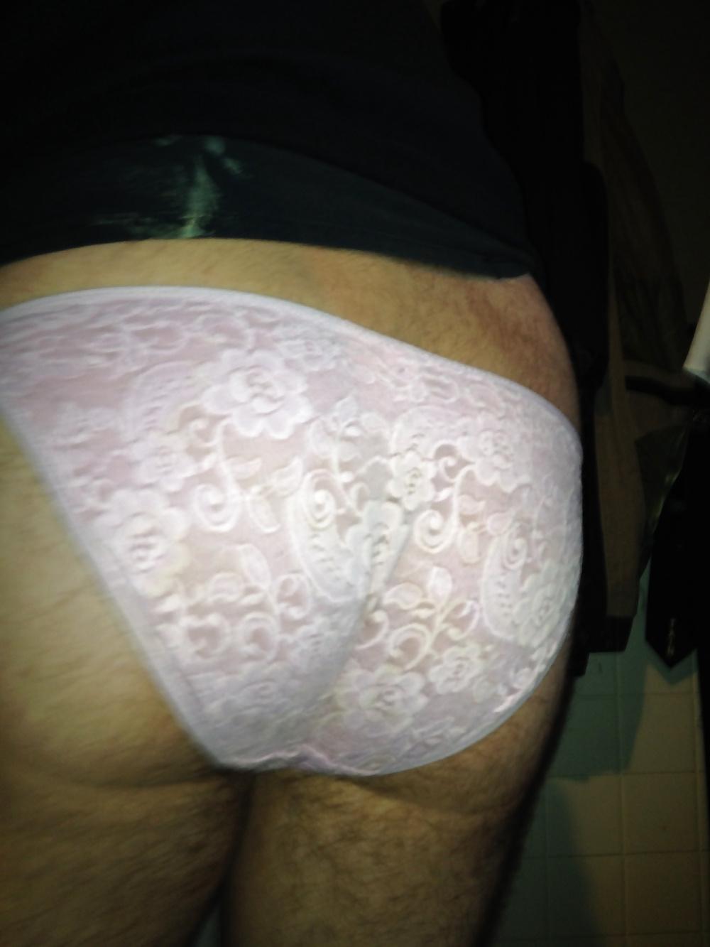 12P Pink lace at work today