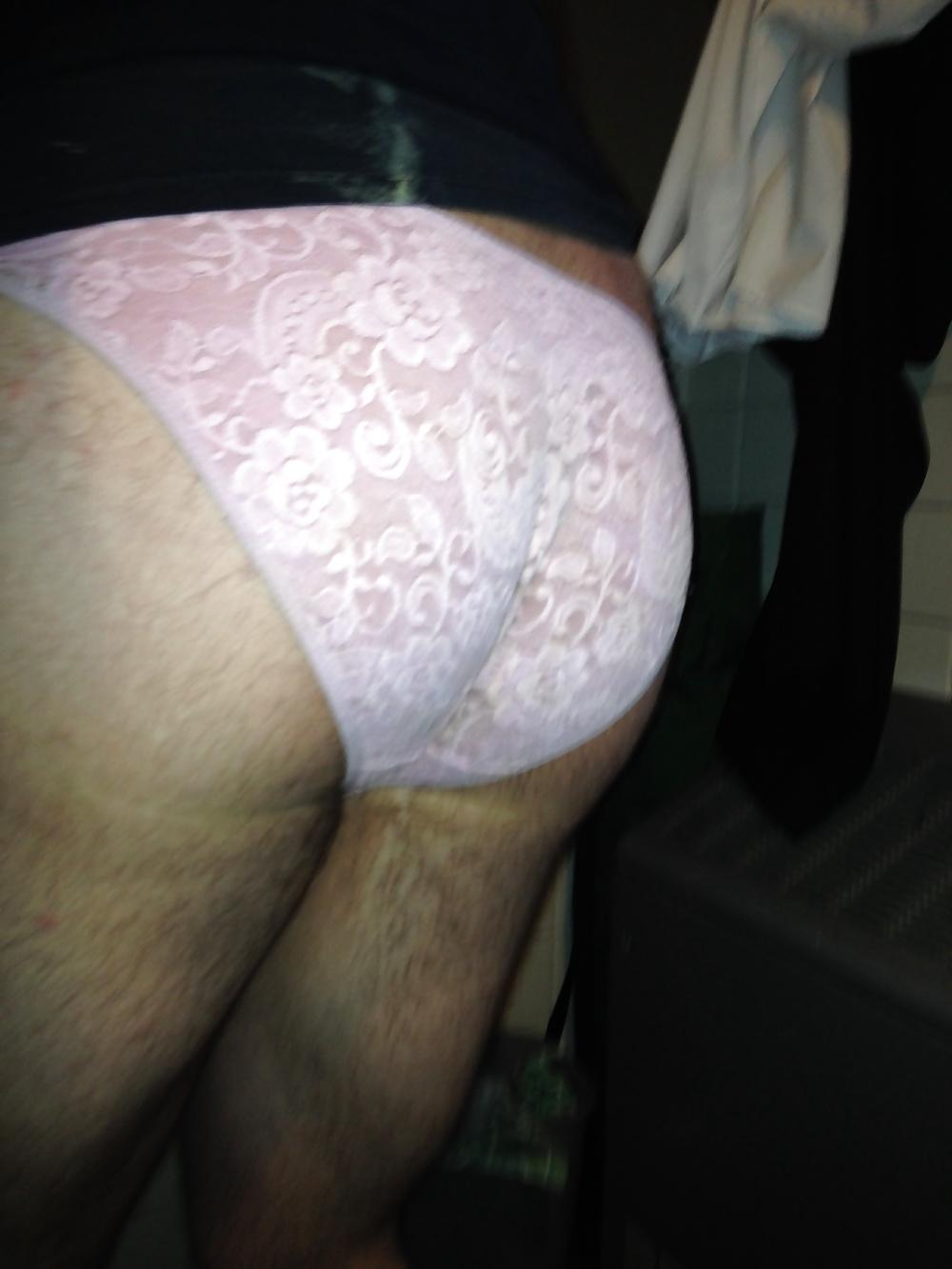 12P Pink lace at work today
