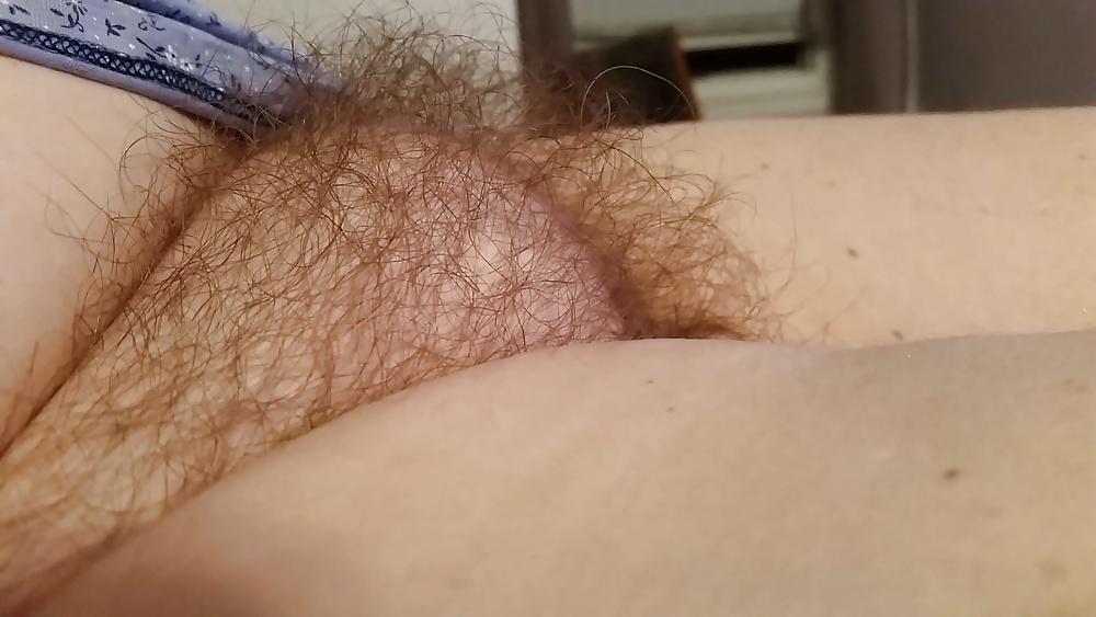 25P More of my naked, half naked bbw hairy pussy wife