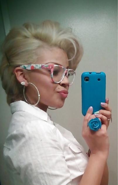 25P Black chicks with blonde hair