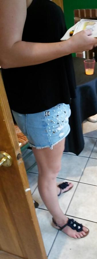 7P Stepsister in law sexy feet and legs