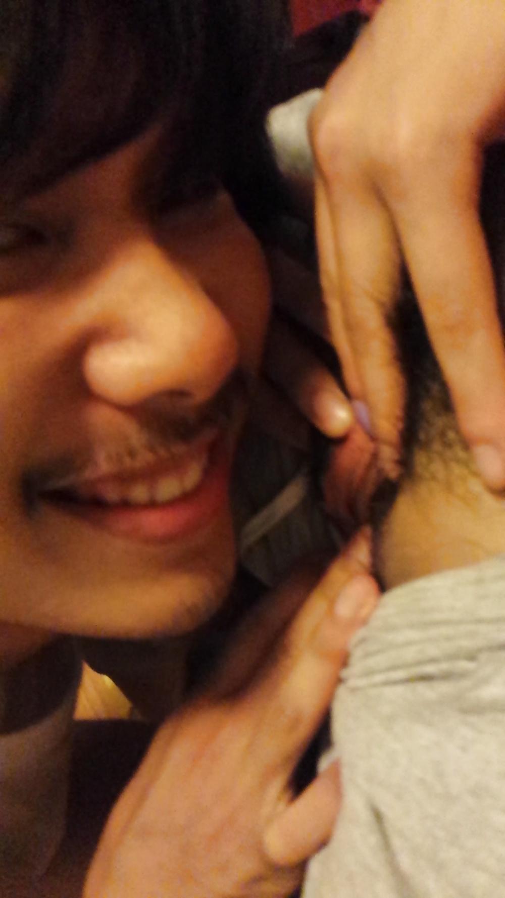 10P Asian boy lick asian girl clit 