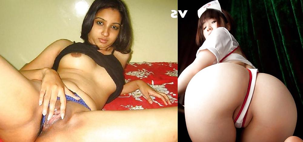 15P Asian Women VS Indian Women