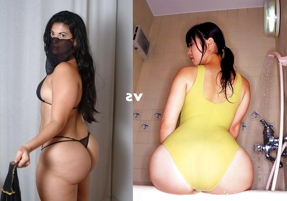 15P Asian Women VS Indian Women