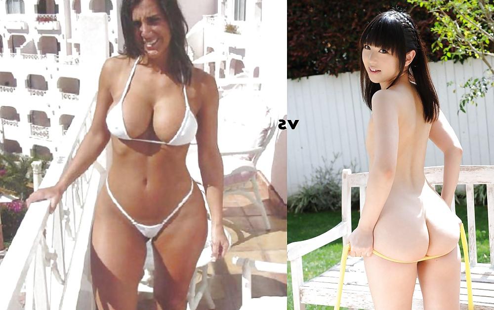 15P Asian Women VS Indian Women