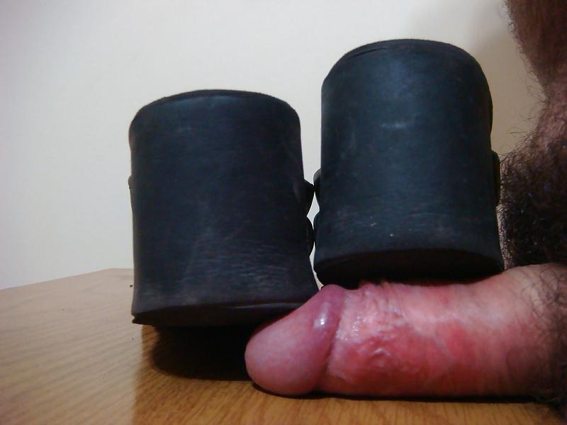 25P Tamanco de borracha Djean preto