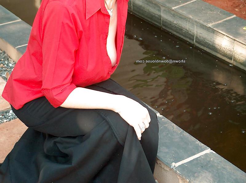 25P Downblouse Nipples & Cleavage - 2