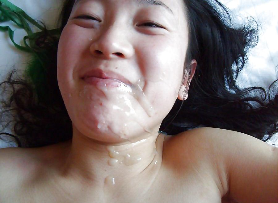 12P Asian girls cum facials