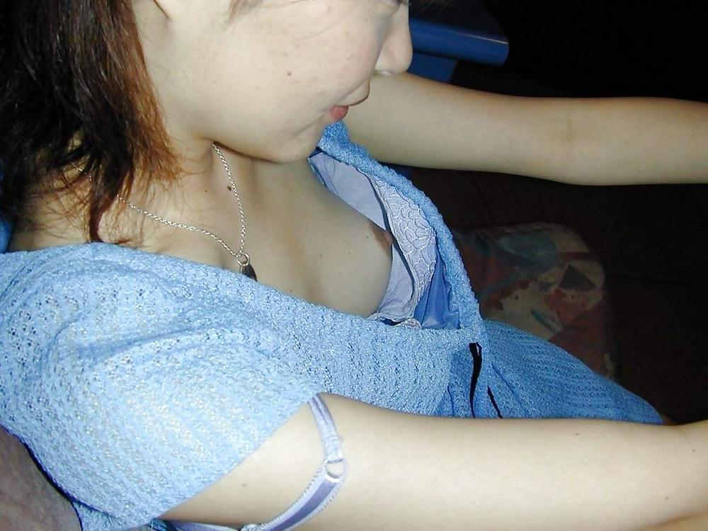 25P Downblousw Nipple slip