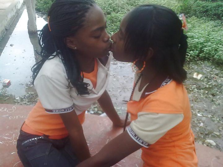 25P Amateur black teens
