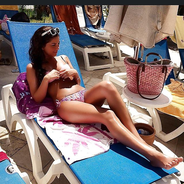 20P Hot turkish brunette with big tits