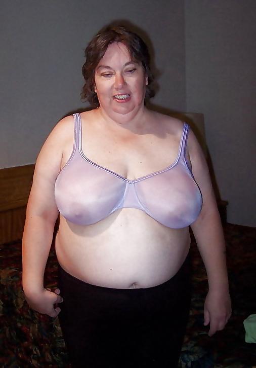 25P Assorted mature grannies BBW women in lingerie