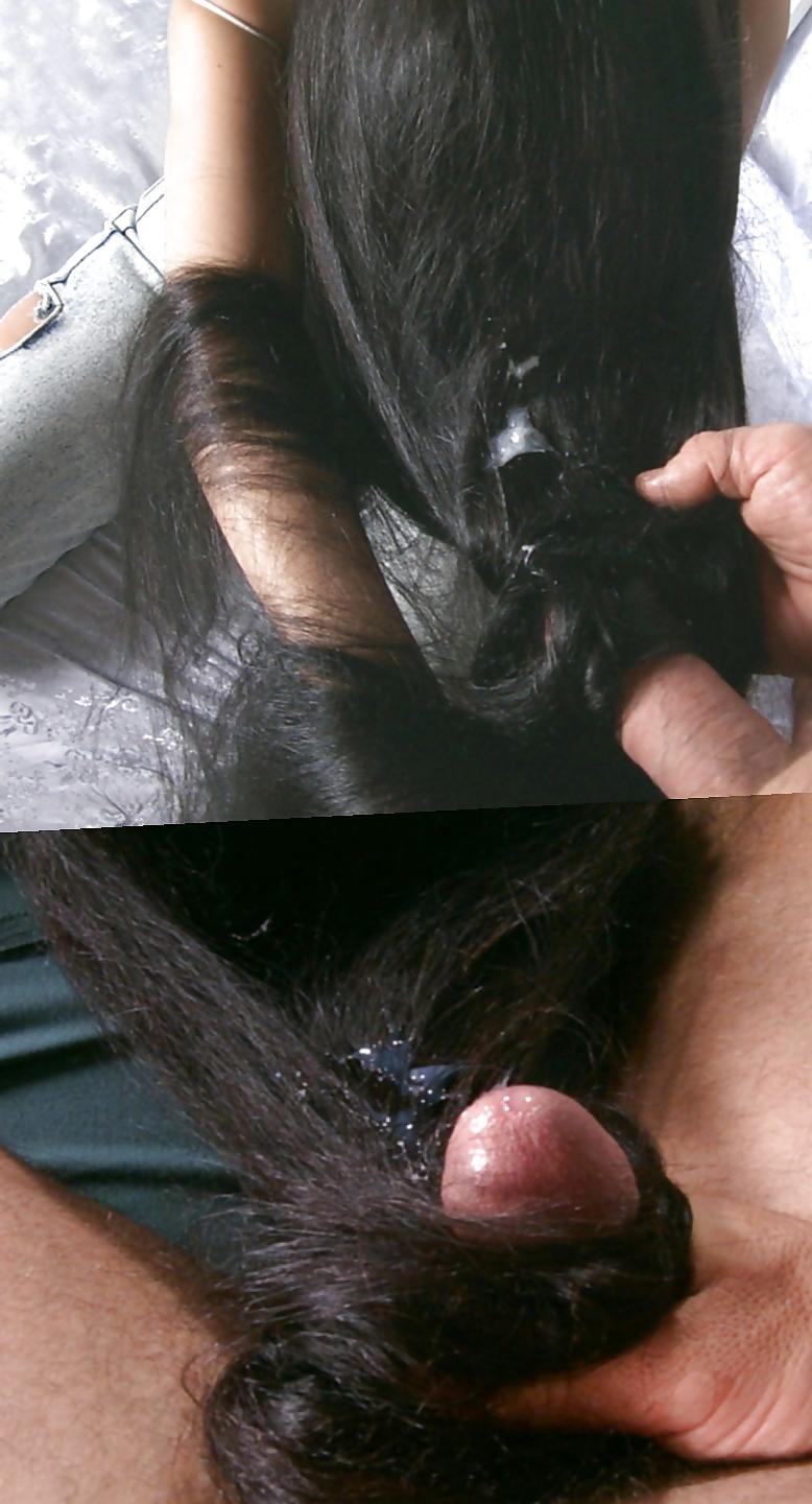 15P Long hair fetish