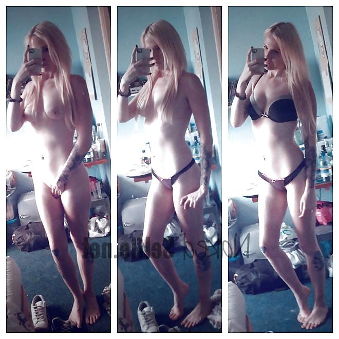 16P British Self Shot Teen Nude - Phobe P