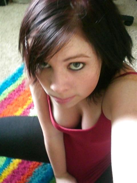22P Cleavage and Down Blouse 2