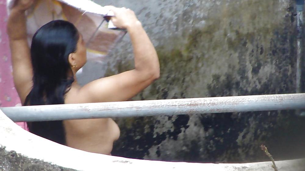 8P Spying on neighbor aunty