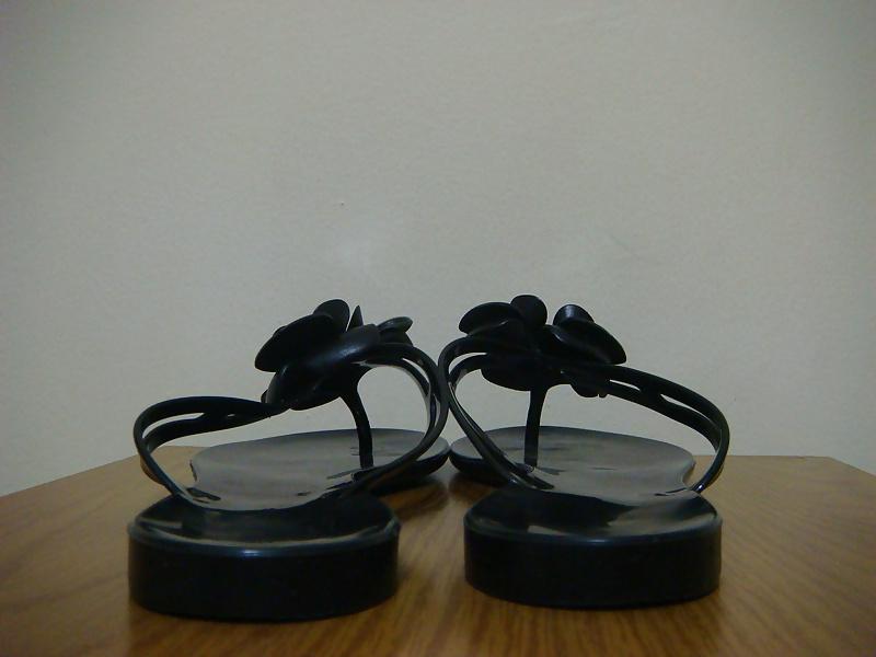 25P Chinelo de plastico preto