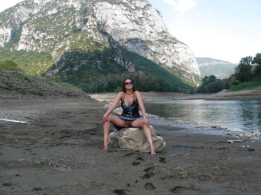 21P Beautiful girl on nature