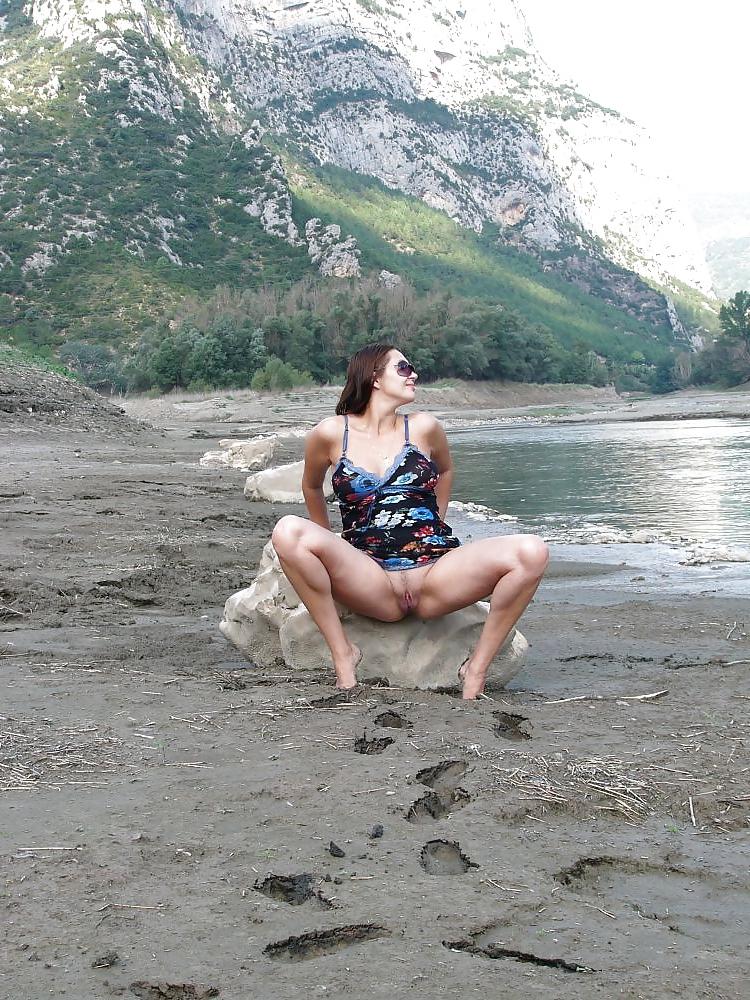 21P Beautiful girl on nature