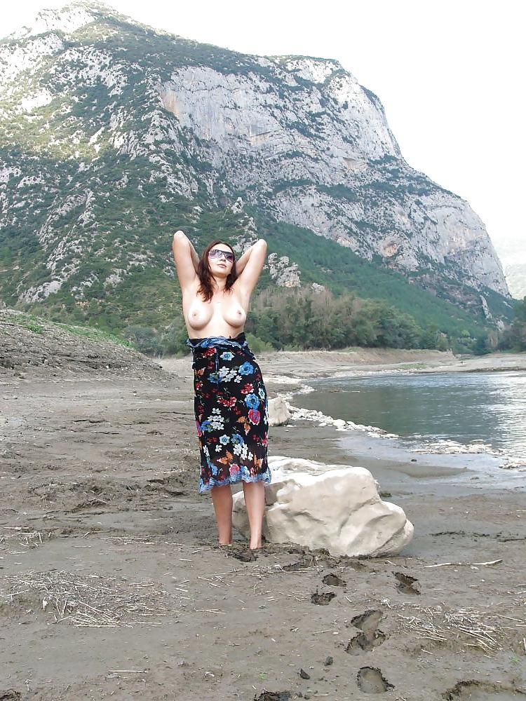 21P Beautiful girl on nature