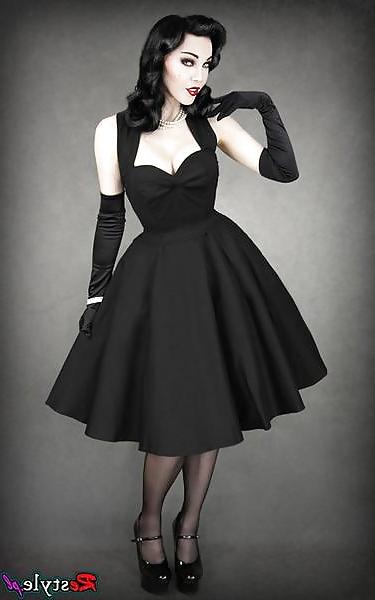 24P Dressed retro 50's style