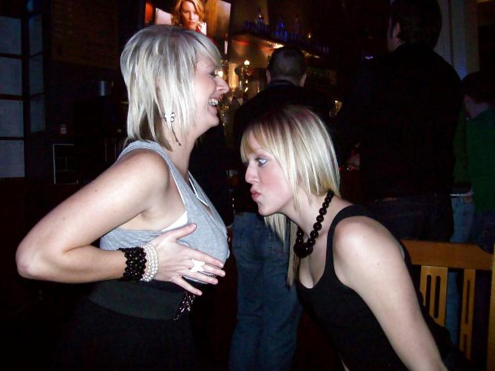 9P Flat Chested British Blonde