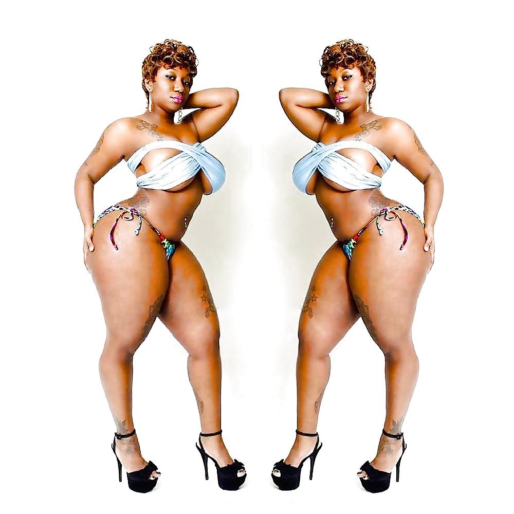 9P Ebony-Latina-Asian BBWs: League Of Extraordinary Women #95