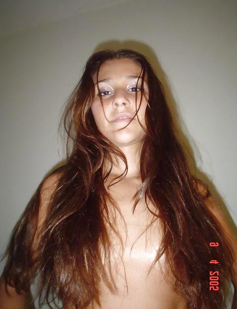 25P Hot tanlines teen strips shower masturbates