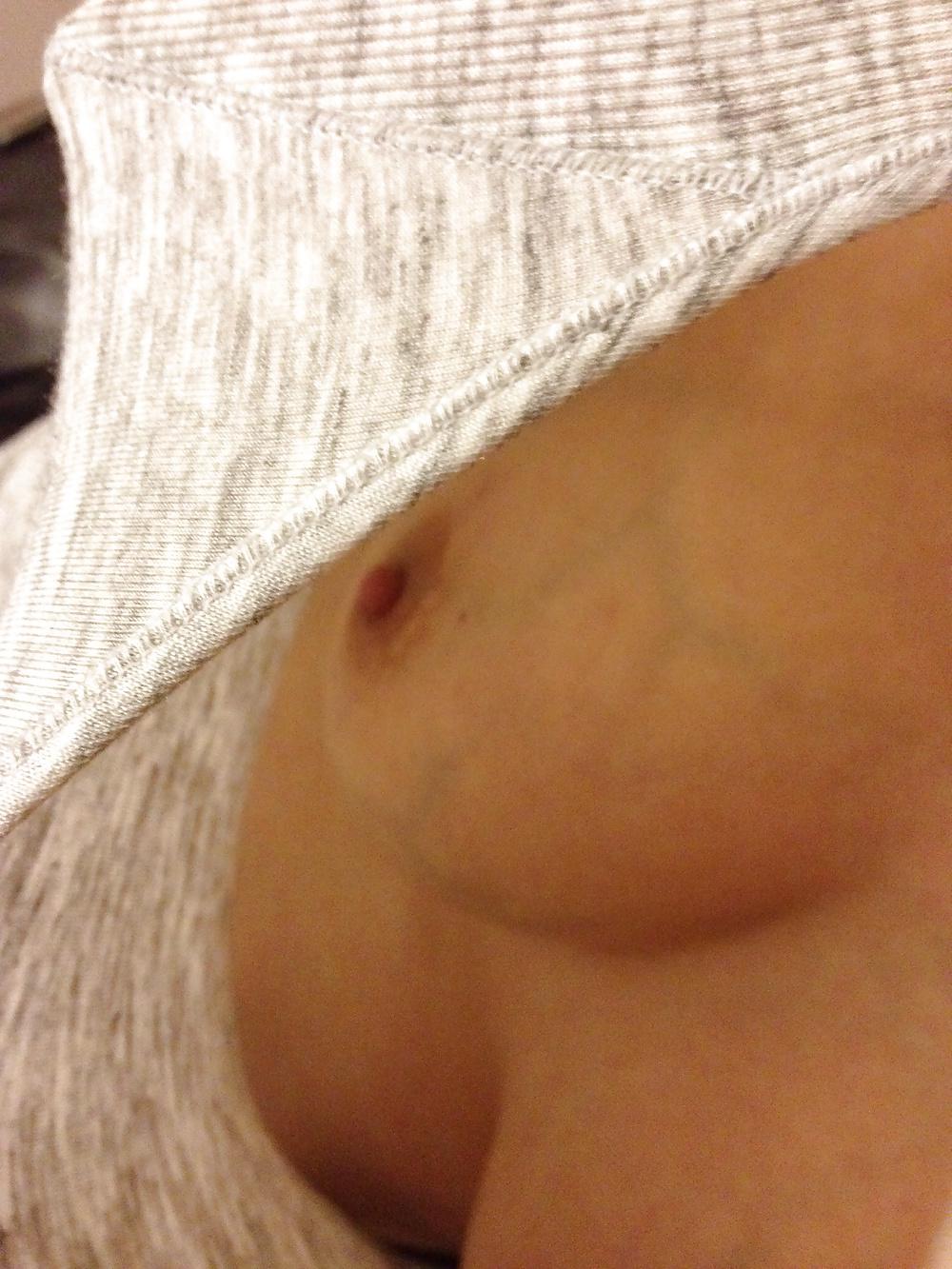 23P Cleavage shots, down my wife's tops