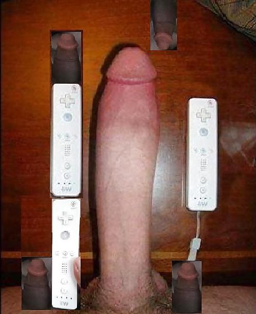 25P Tiny Black Dicks - Big White Cocks!