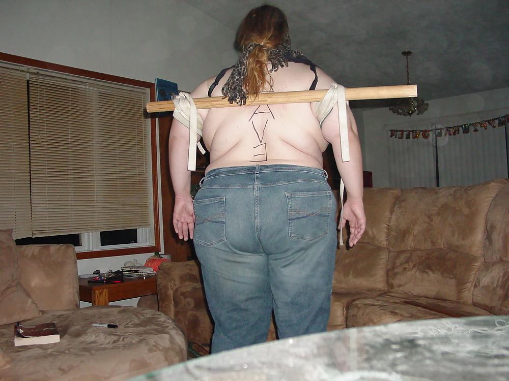 25P Bbw Kim Blindfolded