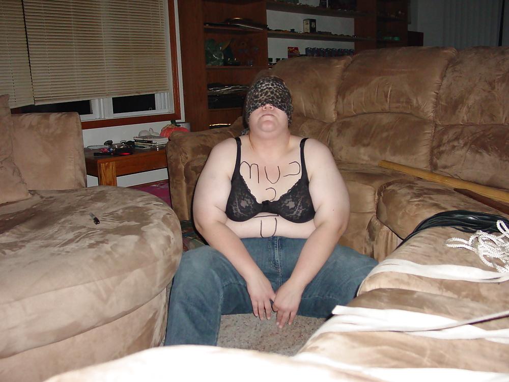 25P Bbw Kim Blindfolded