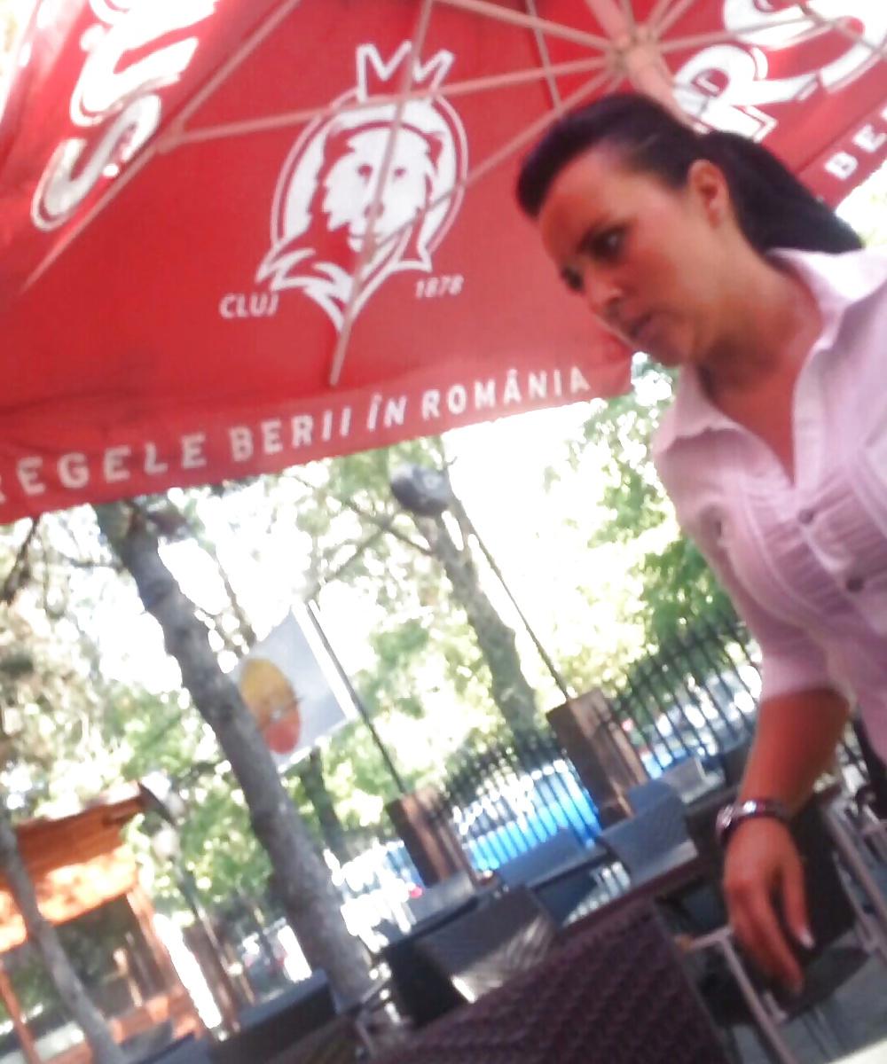 14P Spy sexy teens restaurant romanian