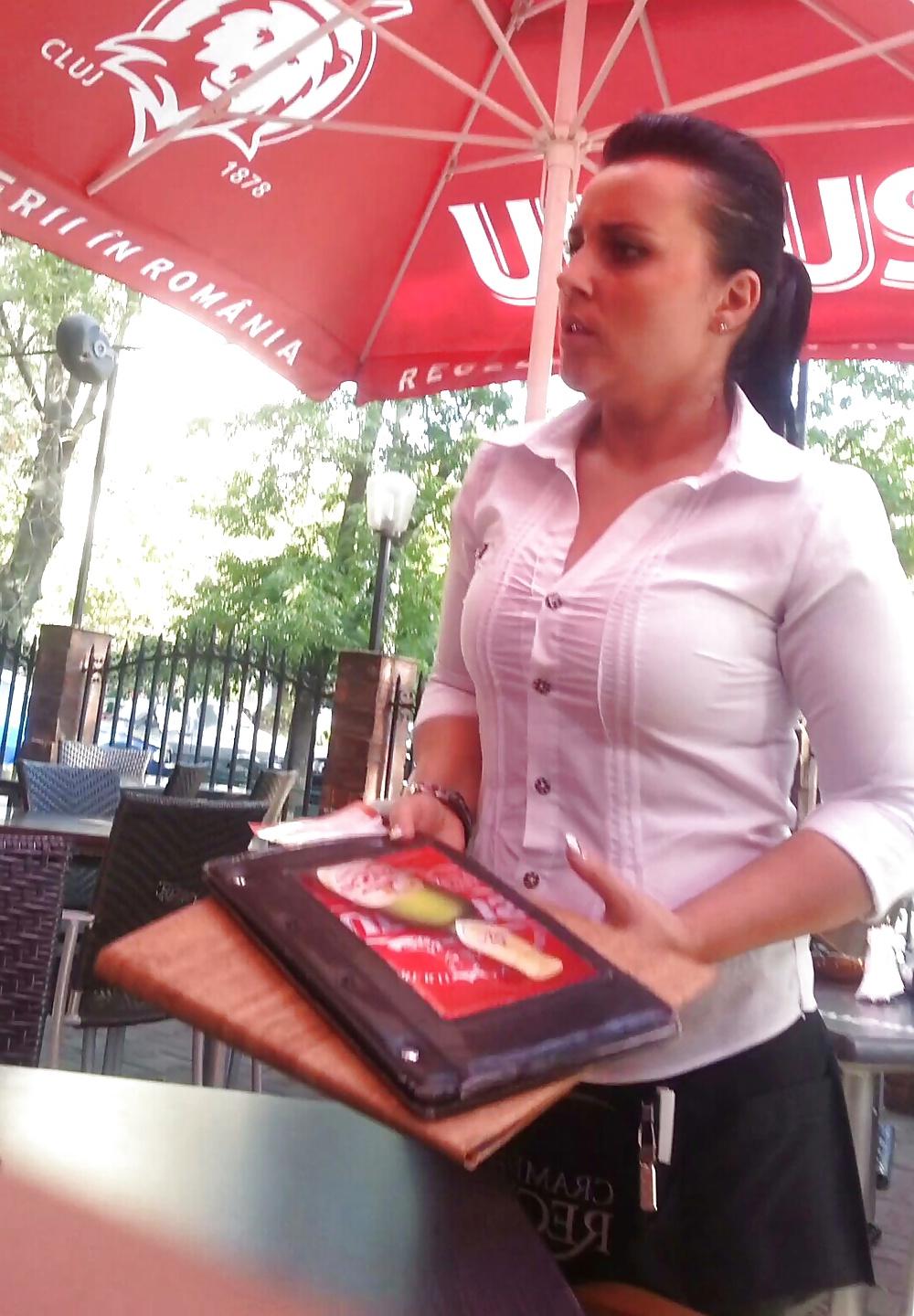 14P Spy sexy teens restaurant romanian