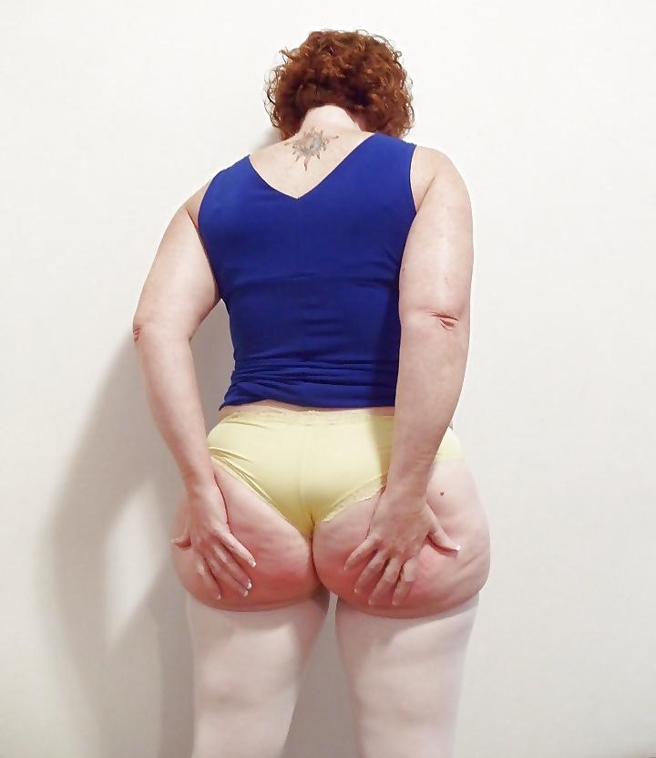 15P Bbw mature ass