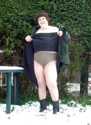 18P Bbw pantyhose