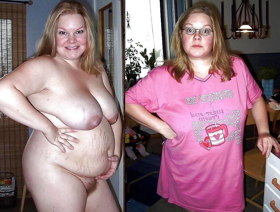 25P Dressed Undressed bbw