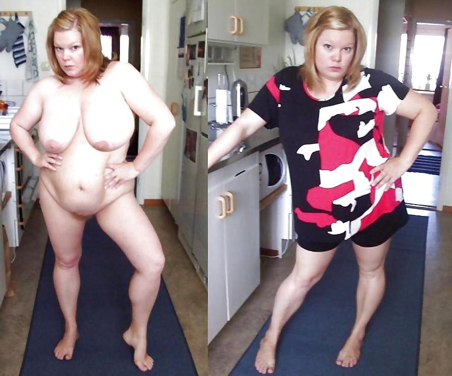 25P Dressed Undressed bbw
