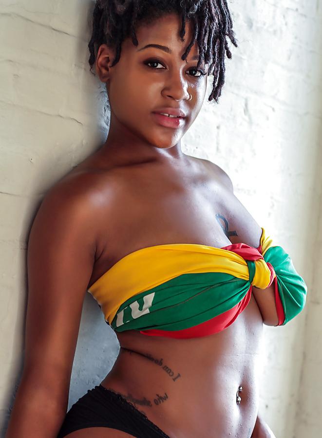 25P Hot Black Brown Ebony Mixed Women